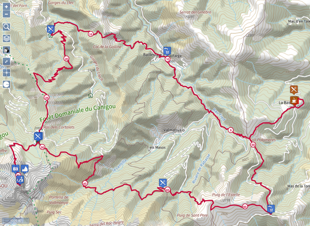image du tracé du trail